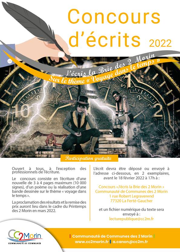 CONCOURS D'ECRITS 2022